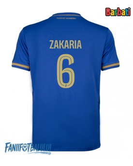 AS Monaco Denis Zakaria #6 Tricou Fotbal Replică 2025-26 Barbati Deplasare